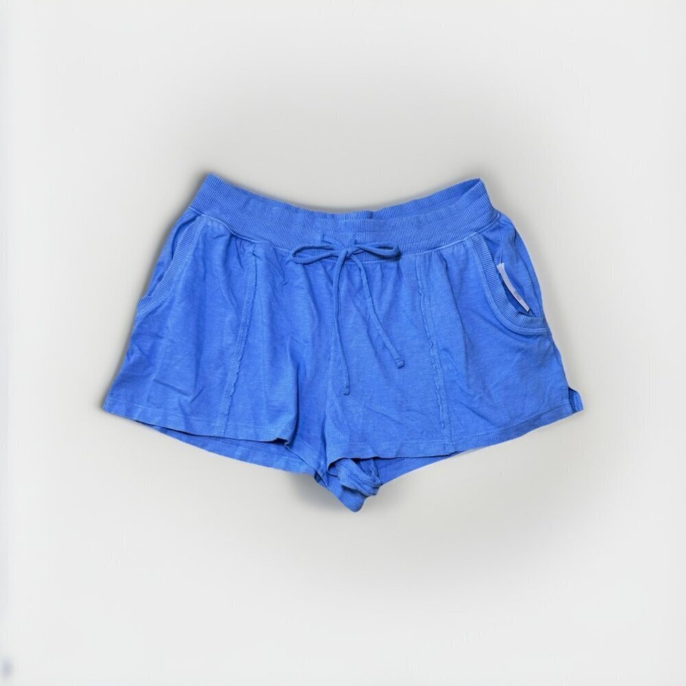 Gap Shorts Women Size Medium Blue Elastic Waist Activewear Pull On